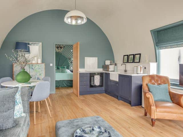 Open plan living space | The Nissen Hut, Laxfield