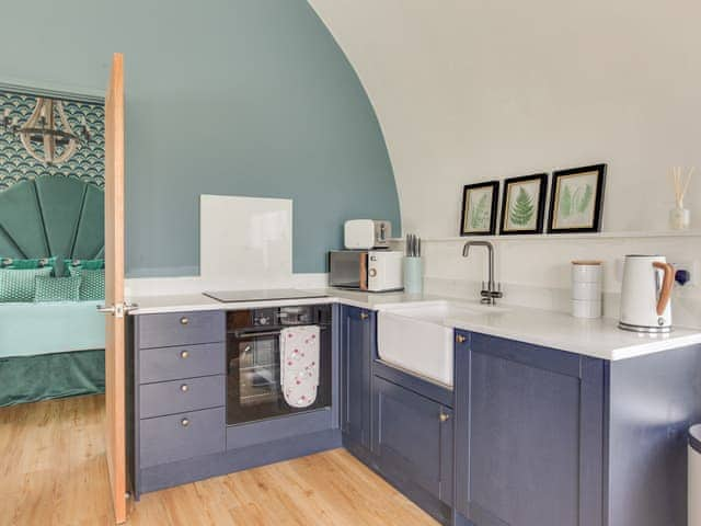 Kitchen area | The Nissen Hut, Laxfield