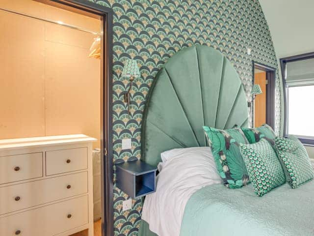 Double bedroom | The Nissen Hut, Laxfield