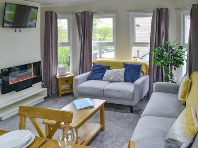 Living area | Unwind @36 - Unwind Lodges, Felton, near Morpeth