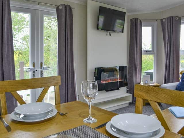 Dining Area | Unwind @36 - Unwind Lodges, Felton, near Morpeth