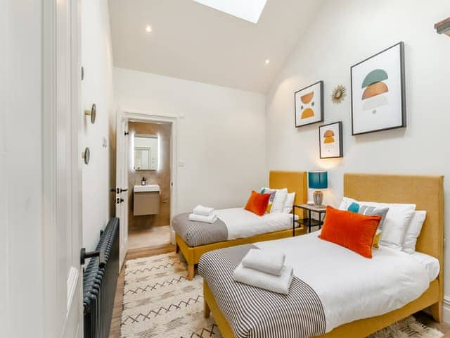 Twin bedroom | Upstairs - Stanley House, Clitheroe