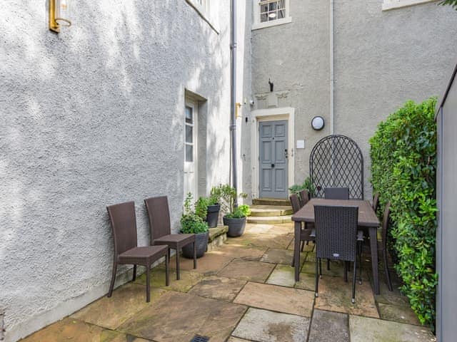 Sitting-out-area | Downstairs - Stanley House, Clitheroe