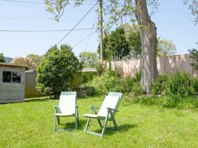 Private enclosed back garden | Blue Horizon, Sidmouth