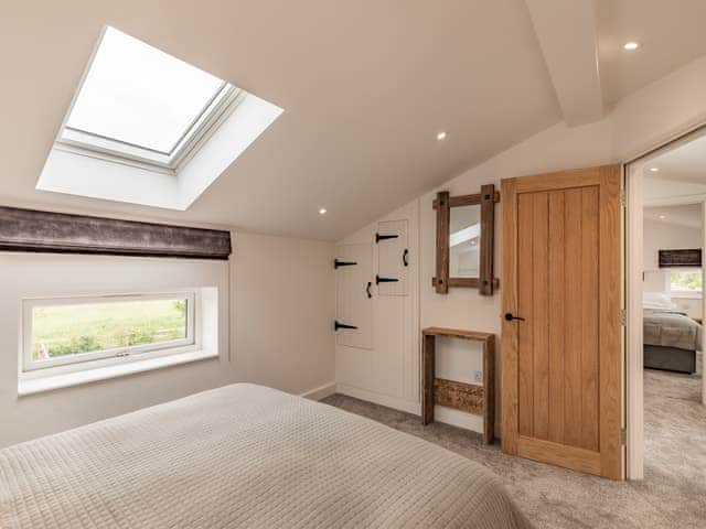 Double bedroom | The Old Haybarn - Brookfields Holiday Farm, Church Broughton, near Derby