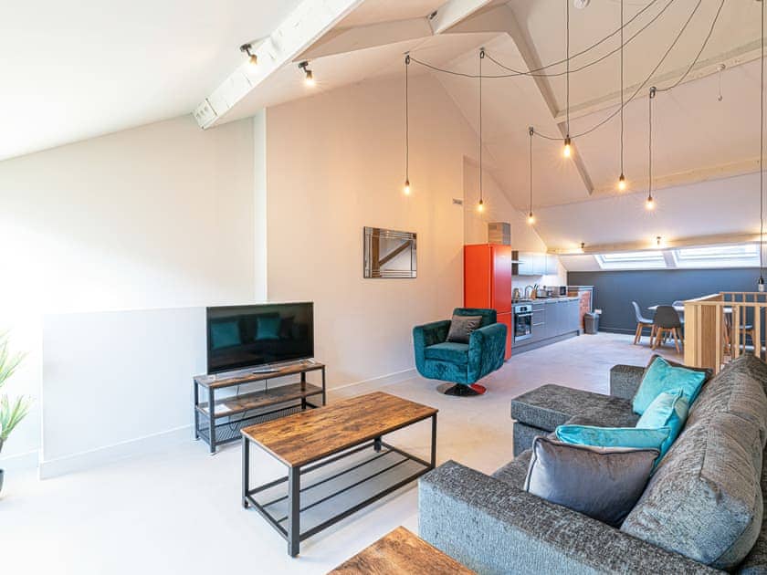 Open plan living space | Apartment 11 - Carriage Works, Preston