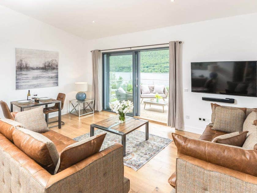 Open plan living space | Loch View No. 13 - Taymouth Marina Resort, Kenmore