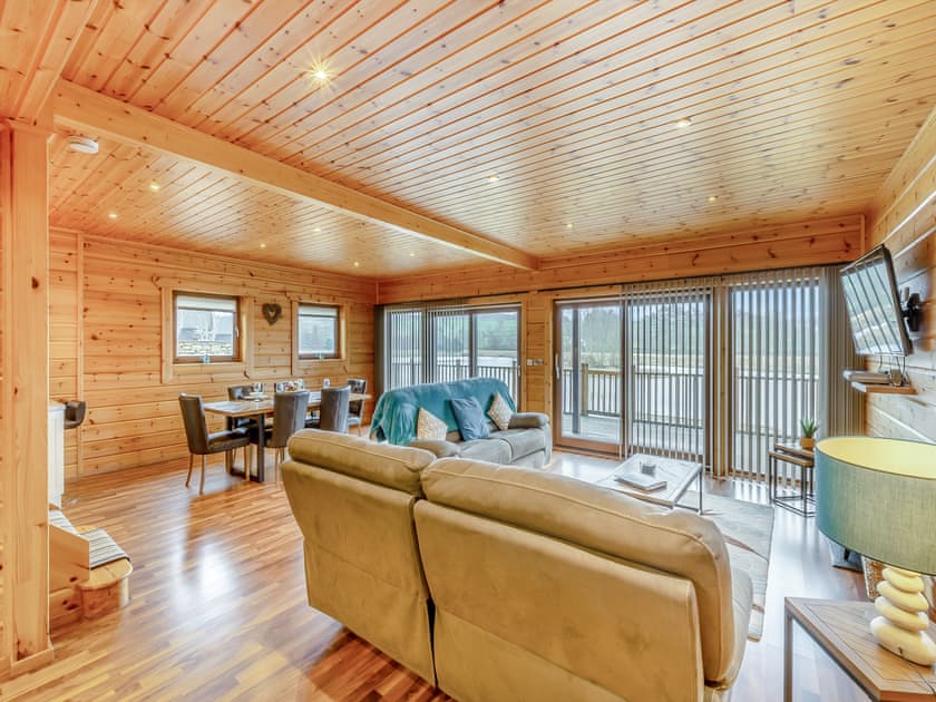 Living area | Braewell - Redewater Luxury Lodges, West Woodburn