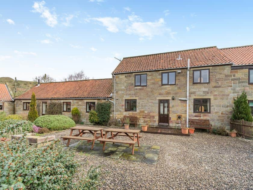 Exterior | The Haybarn - Hill Farm Holiday Cottages, Rosedale East, near Pickering