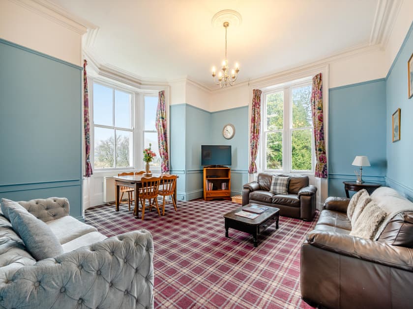 Living room | Summer Wing - Ardbrecknish House, South Lochaweside