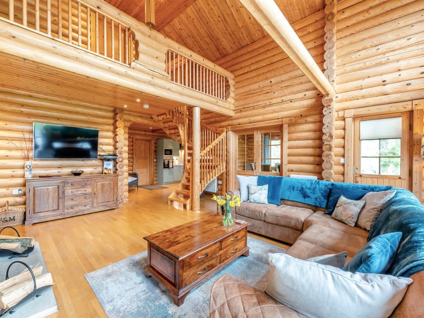 Living room | Ingram - Redewater Luxury Lodges, West Woodburn