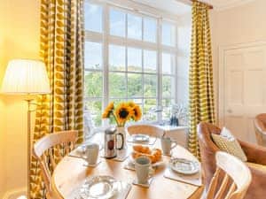 Dining Area with a fell view  | Crag View, Ambleside