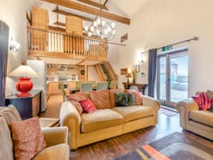 Living area | The Barn - Holton Lodge Retreats, Holton-Le-Clay, near Cleethorpes