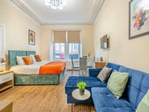 Open plan living space | Apartment Two - Arbroath Apartments, Arbroath