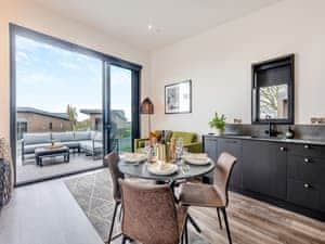 Open plan living space | Lodge Three - Ty Llwyd, Llangefni