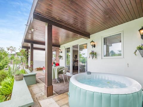 Outdoor area | Brookview Lodge, Blakeney