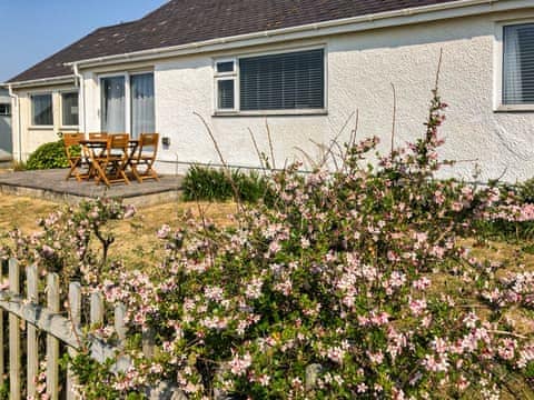 Charming whitewashed cottage overlooking Ceredigion Bay | Maes y Mor, Criccieth, near Porthmadog