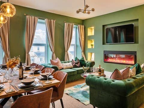 Living room | Peace Retreats, Pwllheli
