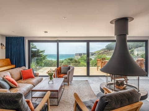 Living room | Blue Seas, Mawgan Porth