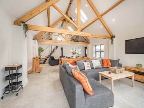 Open plan living space | Ysgubor Caemai, Wrexham