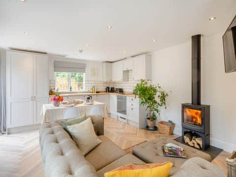 Open plan living space | The Coach House at Elm Tree Farm, East Brent, near Highbridge