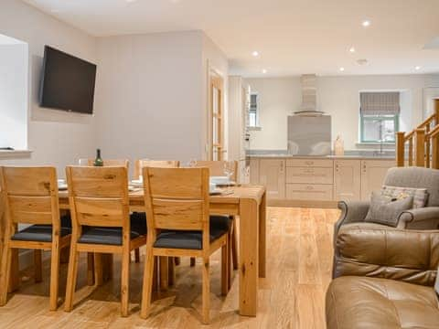 Open plan living space | The Old Mill - Paddockhall Cottages, Linlithgow