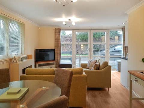 Living area | Leven Lodge 2 - Loch Lomond Sanctuary Lodges, Loch Lomond