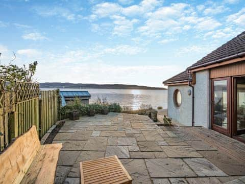 Terrace | Shore House, Kilcreggan, near Helensburgh