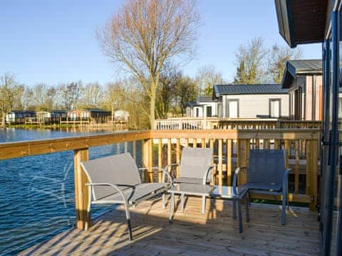 Sitting-out-area | Waterfoot Lodge, Amotherby