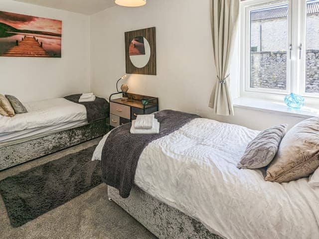 Twin bedroom | The Coach House - Brackenthwaite Holidays, Arnside and Silverdale