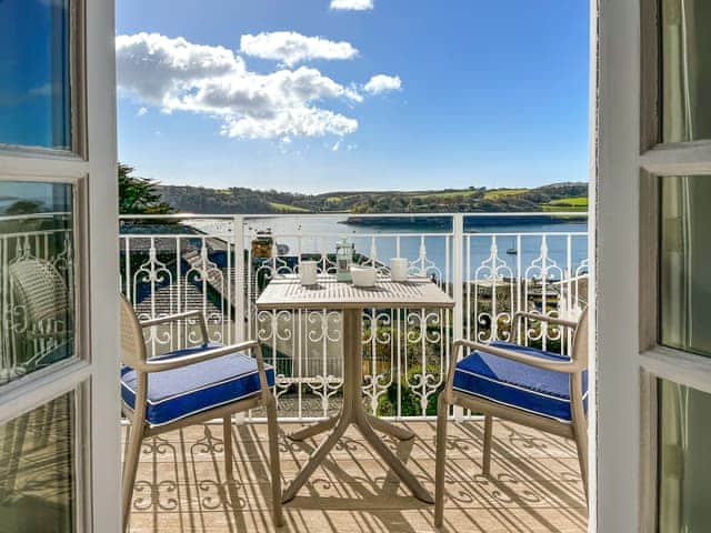 Balcony seating | Halcyon, St Mawes