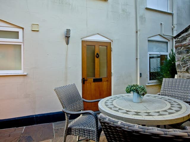 Patio | Woodbine House, Kingswear, near Dartmouth