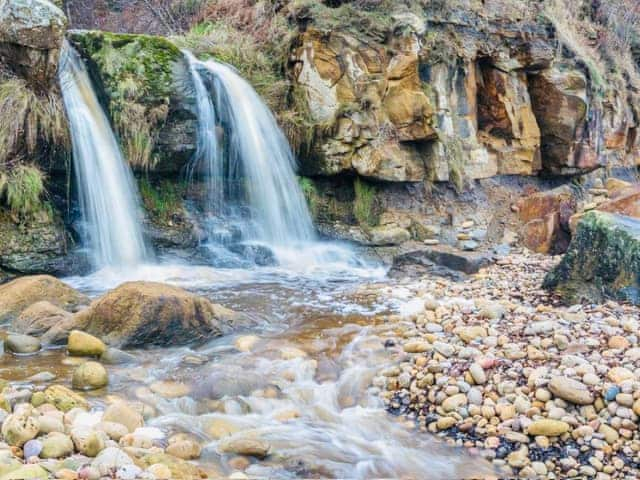 Hayburn Wyke twin falls | Farm View - Newlands Lodges, Scarborough