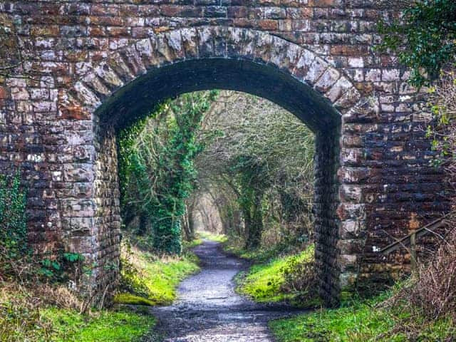 The old railway cinder track which stretches over twenty miles | Wood View - Newlands Lodges, Scarborough