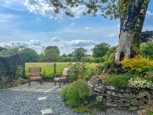 Sitting-out-area | Chapel Cottage, Lydford, near Tavistock