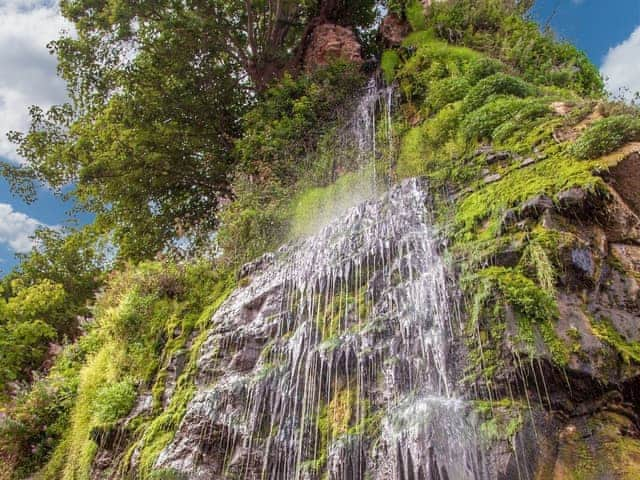 Waterfall on private beach | Number 110, West Quantoxhead, near Watchet