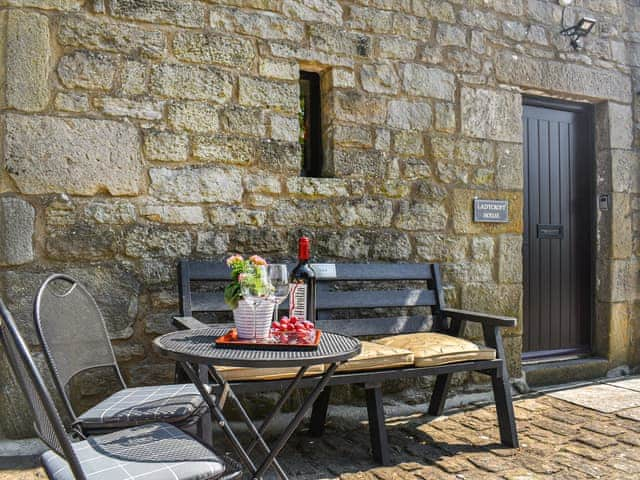 Sitting-out-area | Ladycroft House, Hebden, near Grassington