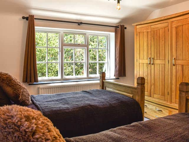 Twin bedroom | Bridge Cottage, Wyson, near Ludlow