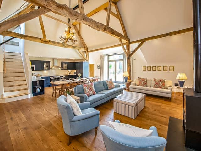 Living area | Hatchers Barn - Fishers Farm Barns, Shefford Woodlands Near Hungerford