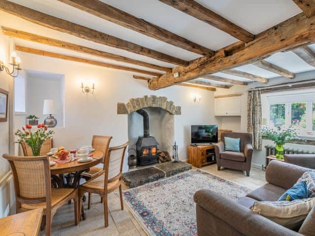 Living room/dining room | Pine Door, Eyam, near Bakewell