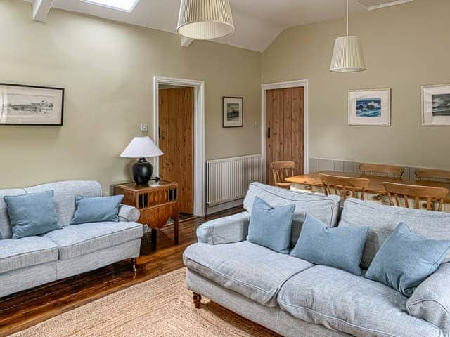 Cosy living/dining room | Fallodon Burnhouses, near Beadnell