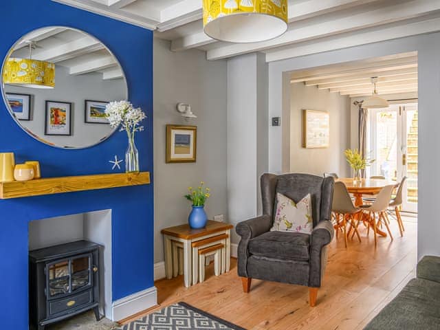 Open plan lounge, kitchen and diner | Endeavour Cottage, Whitby