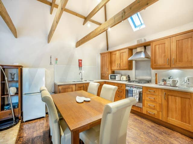 Kitchen/diner | The Lodge - Holton Lodge Retreats, Holton-Le-Clay, near Cleethorpes