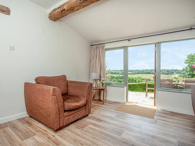 Living room | Pond - Collacott Farm, Kings Nympton, near South Molton