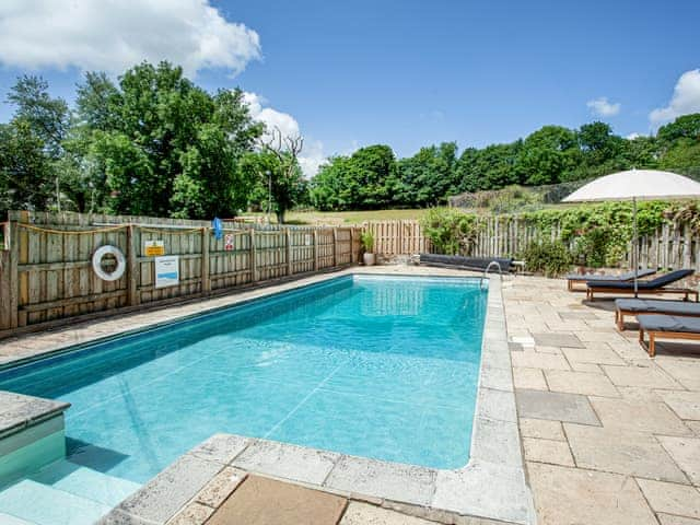 Swimming pool | Pond - Collacott Farm, Kings Nympton, near South Molton