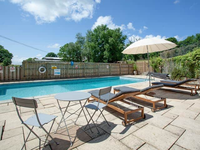 Swimming pool | Pond - Collacott Farm, Kings Nympton, near South Molton