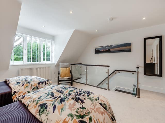 Twin bedroom | Magpies, Melbury Osmond