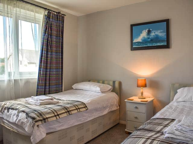 Twin bedroom | Top Croft, Beadnell, near Alnwick