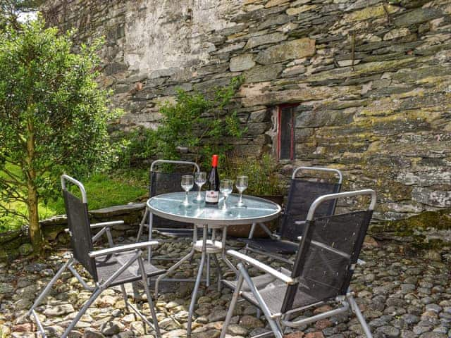 Sitting-out-area | Church House Cottage - Church House Holidays, Ulpha