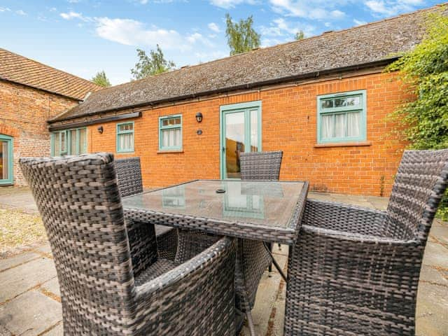 Sitting-out-area | The Stables - Holton Lodge Retreats, Holton-Le-Clay, near Cleethorpes